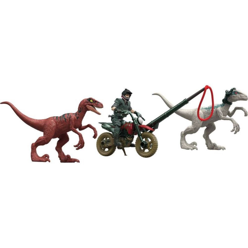 Reimagined Motorcycle Owen Grady & Raptors & Tools Retro Pack Fallen Kingdom Toy